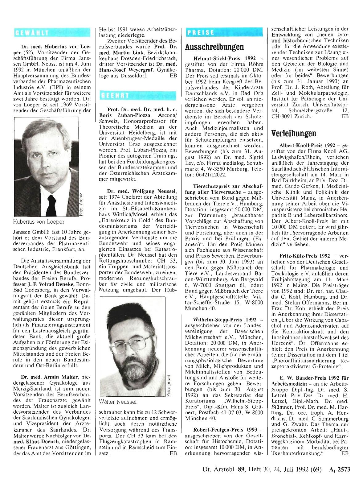 Vorschauseite 1: Preise