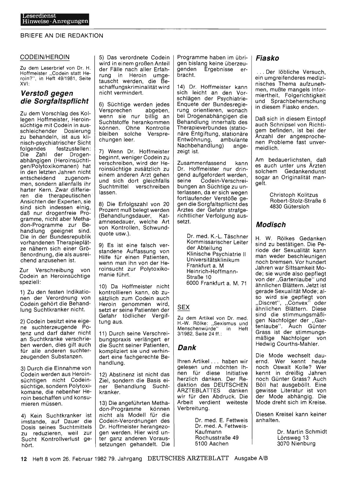 Vorschauseite 1: SEX: Modisch