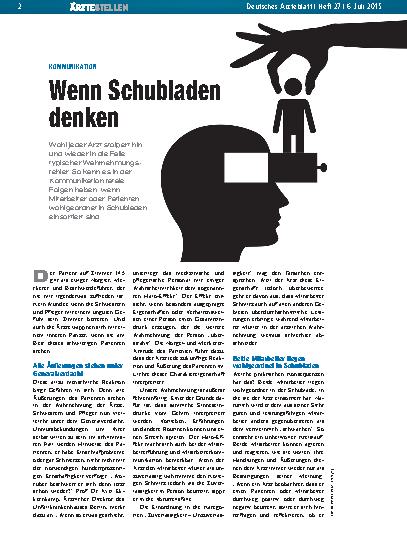 Vorschauseite 1: Kommunikation: Wenn Schubladen denken