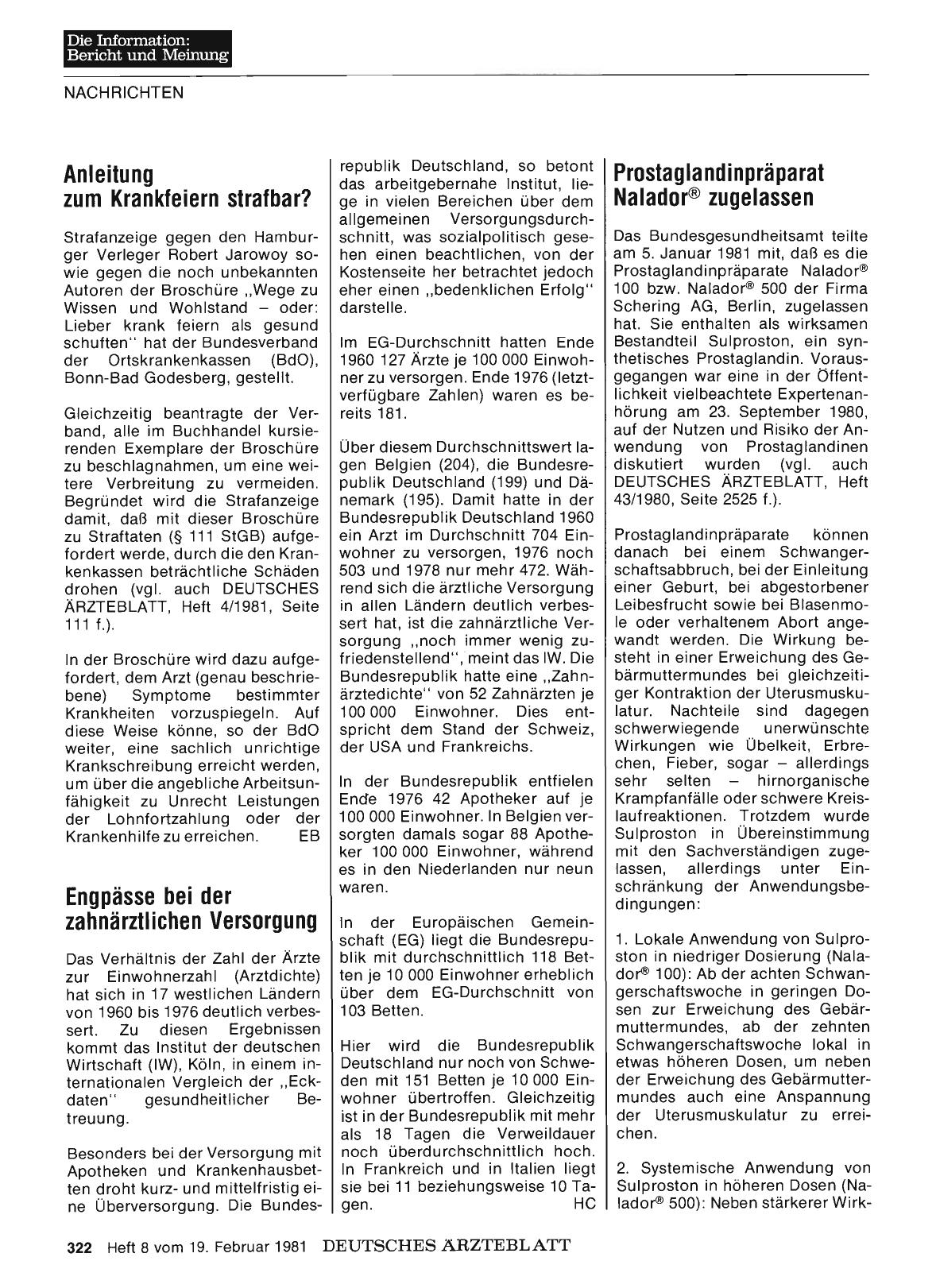 Vorschauseite 1: Anleitung zum Krankfeiern strafbar?