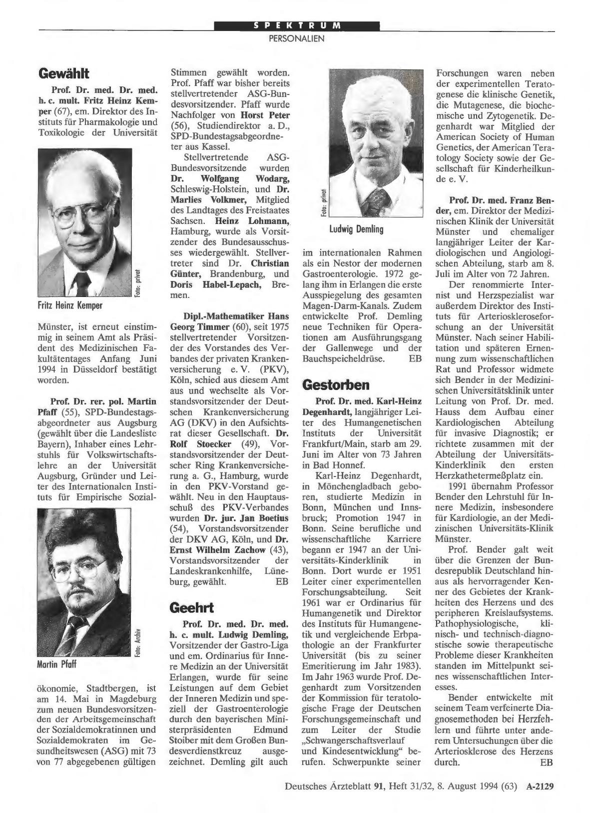Vorschauseite 1: Gestorben
