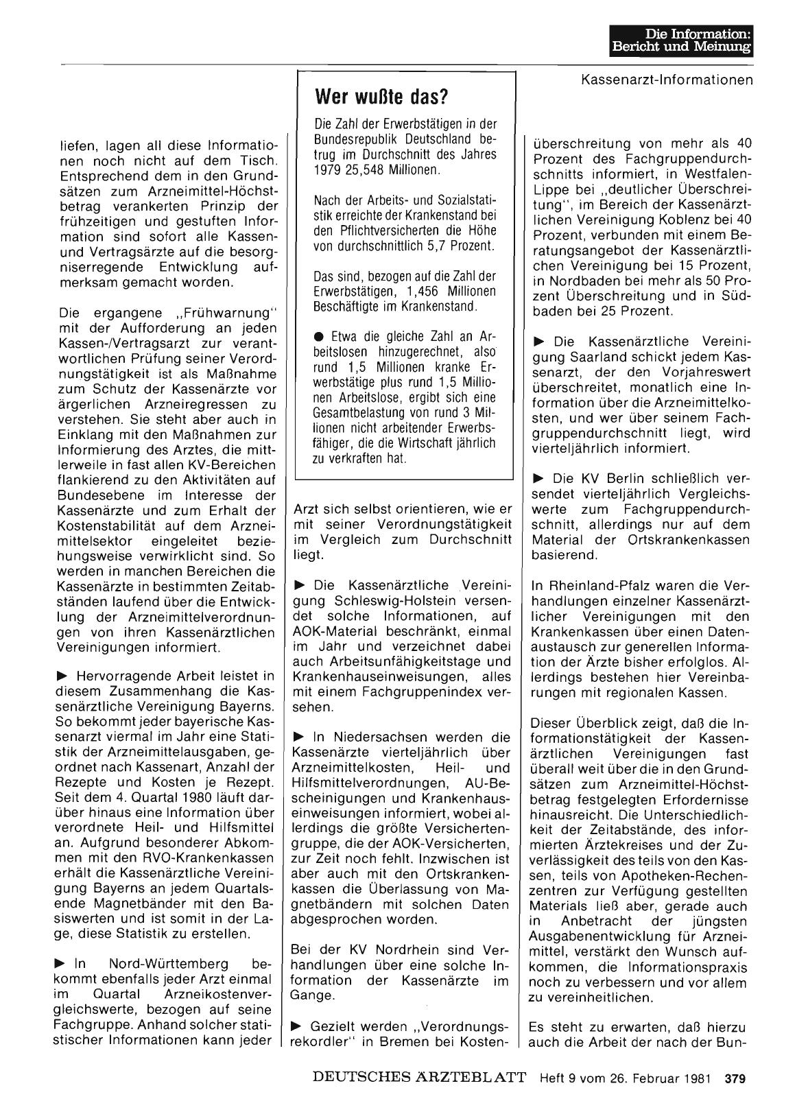 Vorschauseite 1: Wer wußte das?