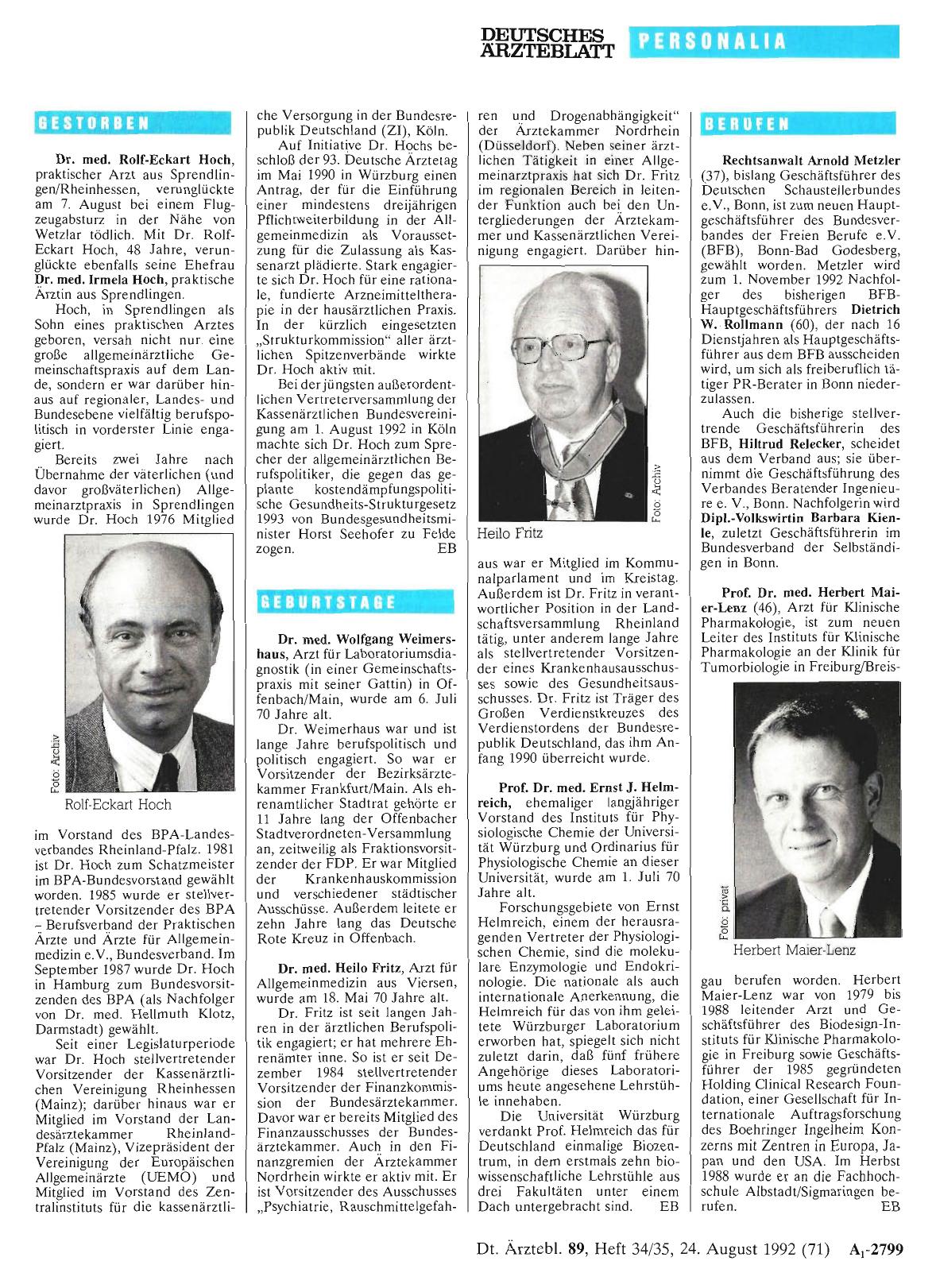 Vorschauseite 1: Geburtstage