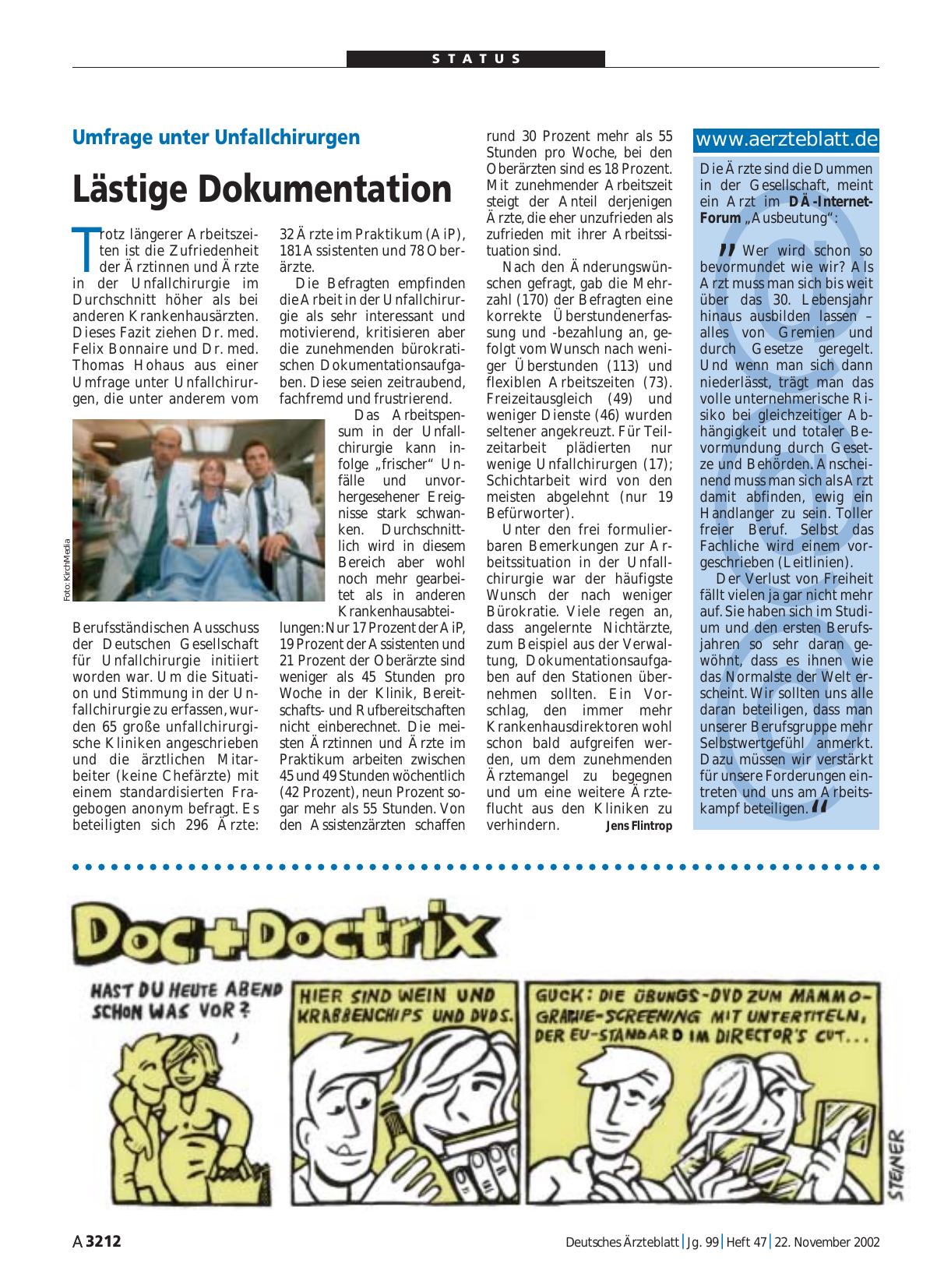 Vorschauseite 1: www. aerzteblatt. de