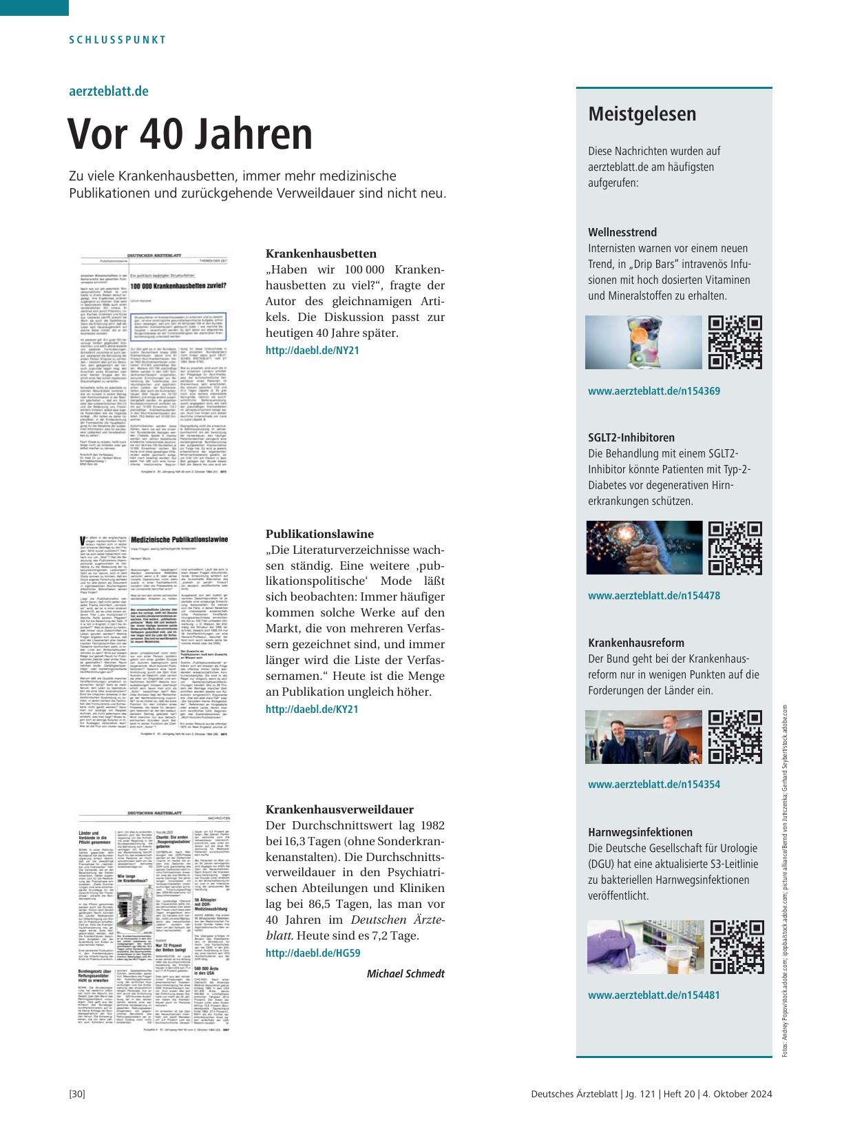 Vorschauseite 1: Meistgelesen