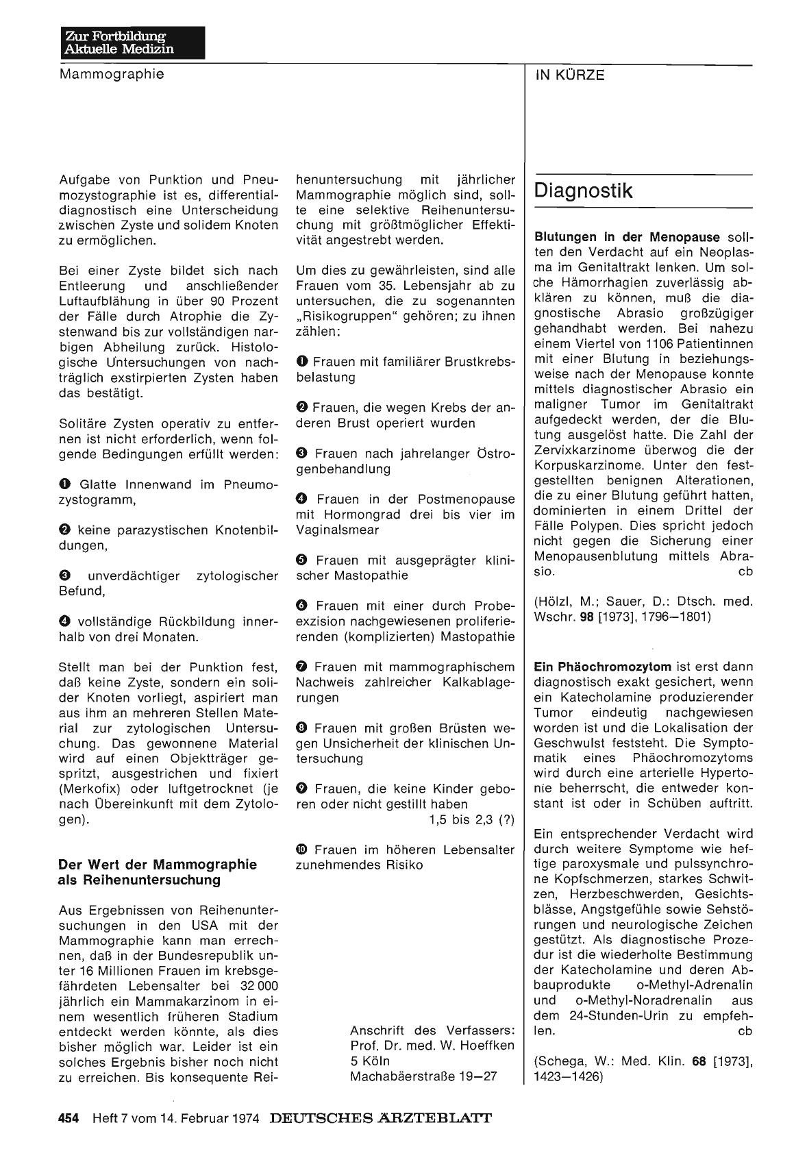 Vorschauseite 1: Diagnostik: