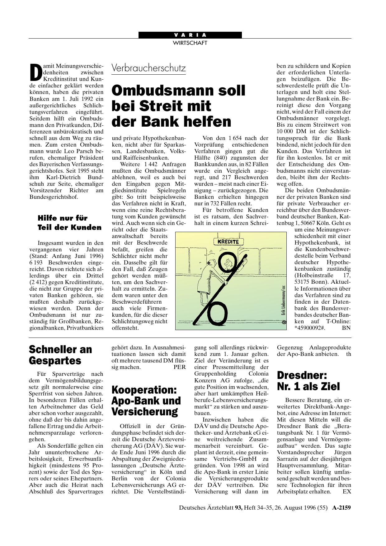Vorschauseite 1: Dresdner: Nr. 1 als Ziel