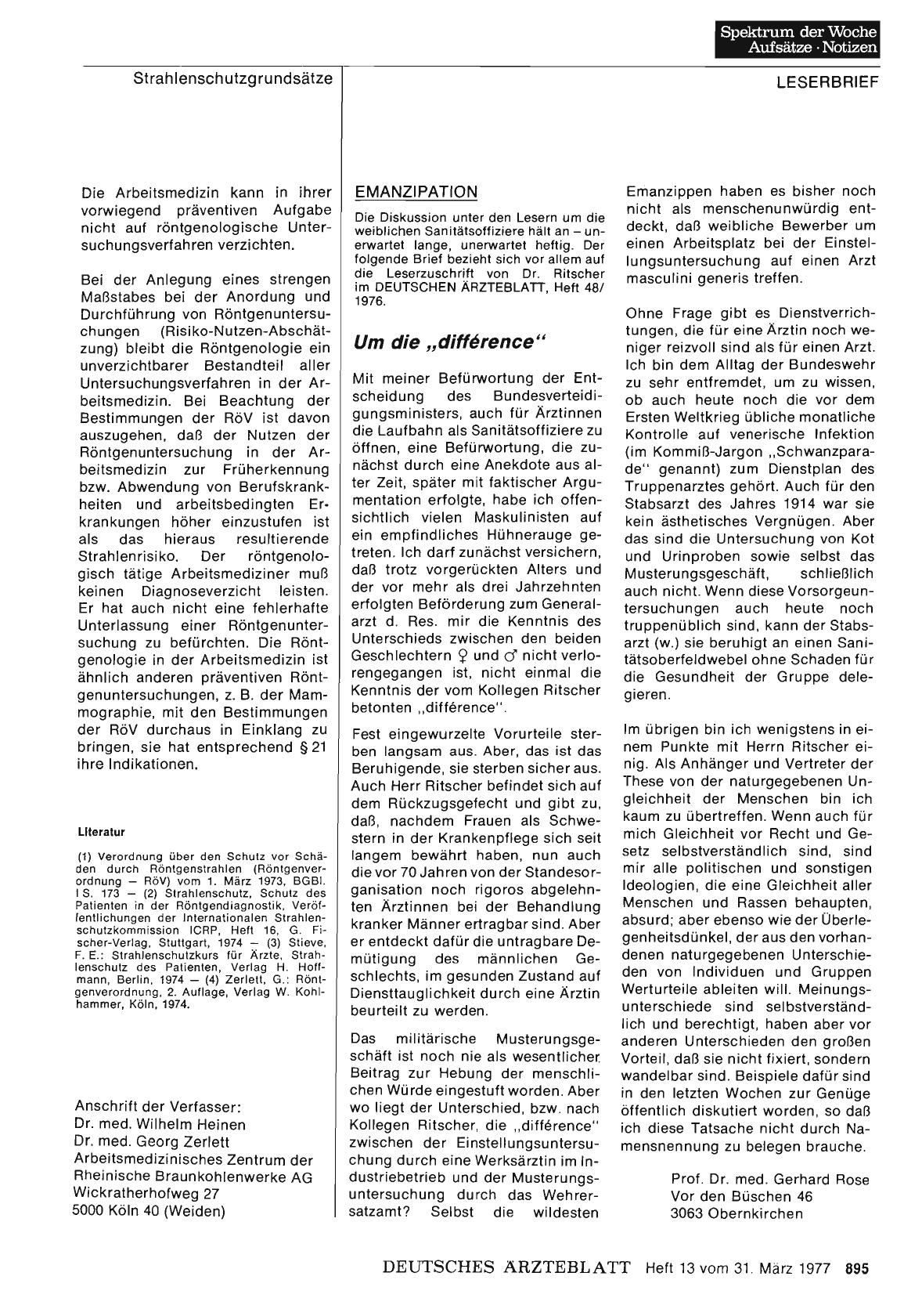 Vorschauseite 1: EMANZIPATION: Um die „difference“