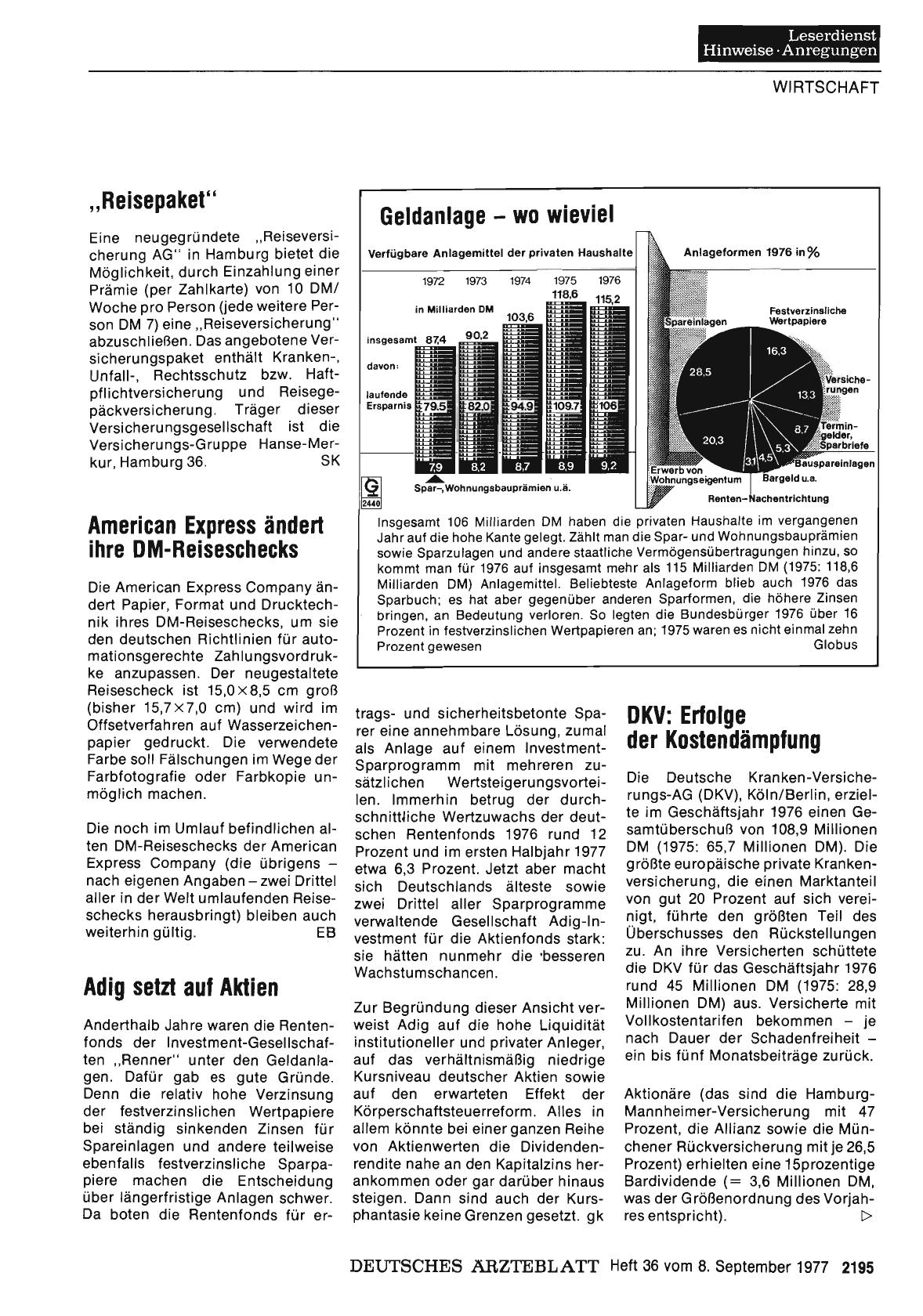 Vorschauseite 1: „Reisepaket”