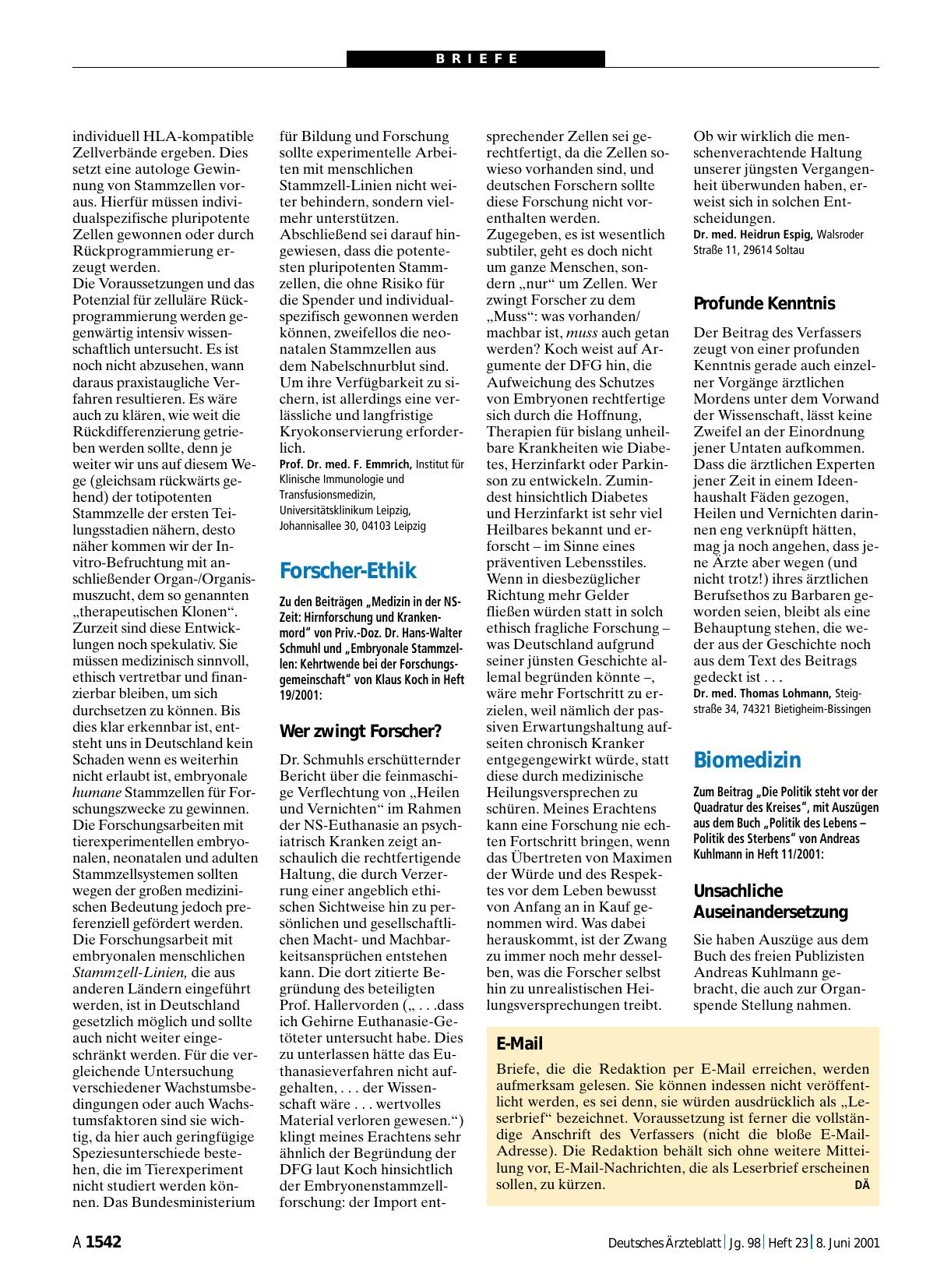 Vorschauseite 1: E-Mail
