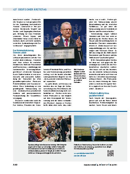 Vorschauseite 3: Freiberuflichkeit: Klare Signale an die Politik