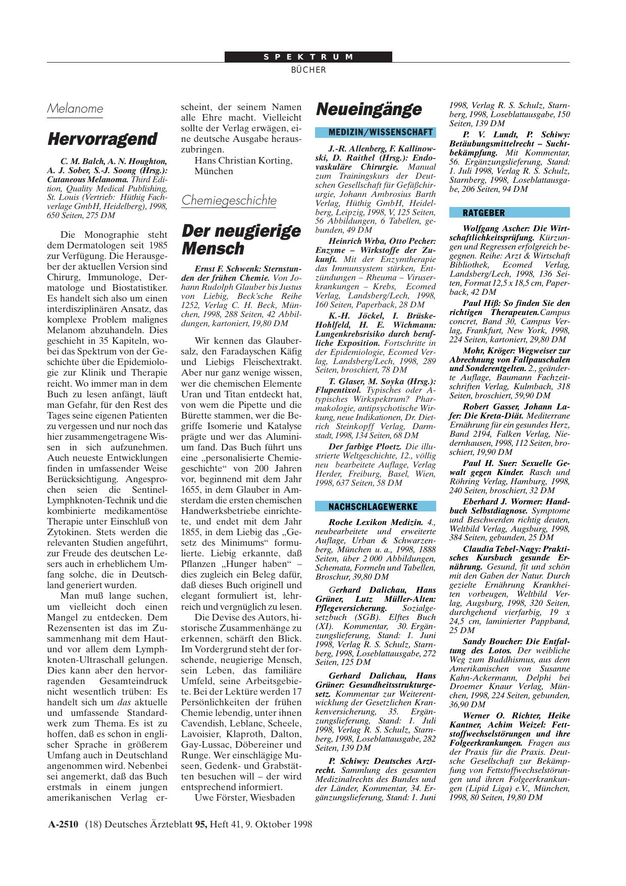 Vorschauseite 1: Cutaneous Melanoma