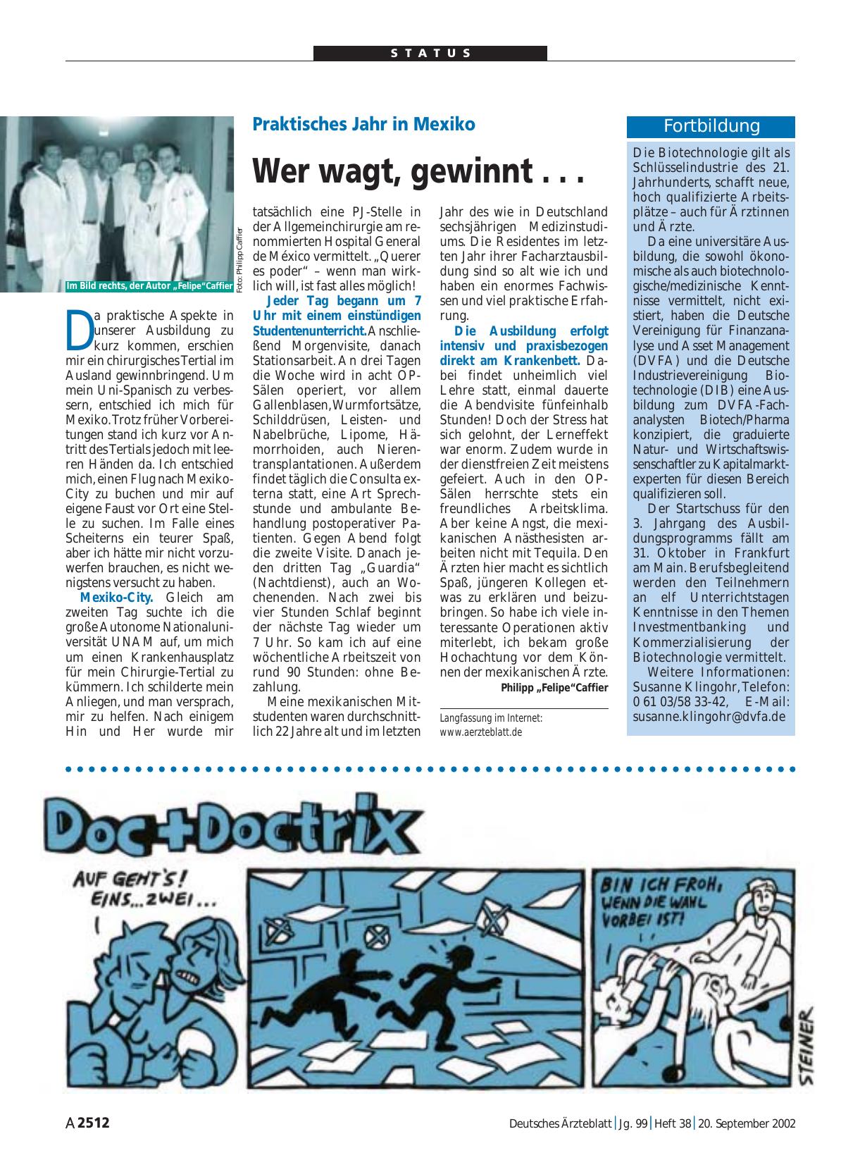 Vorschauseite 1: Doc + Doctrix