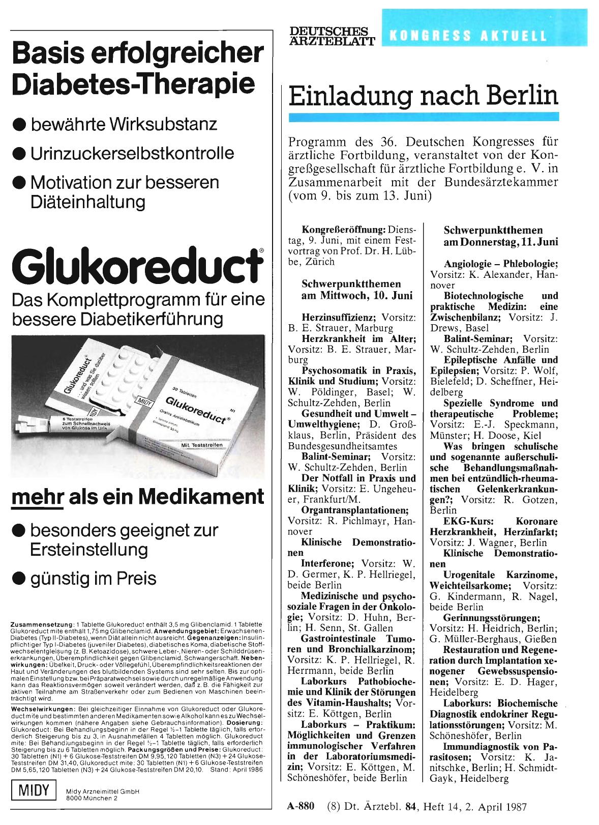 Vorschauseite 1: Einladung nach Berlin