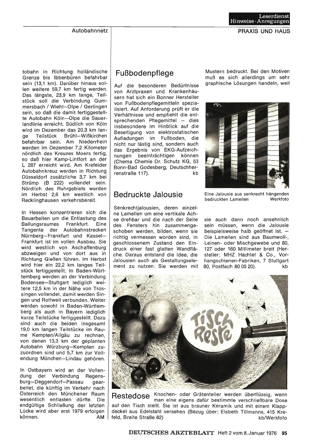Vorschauseite 1: Fußbodenpflege