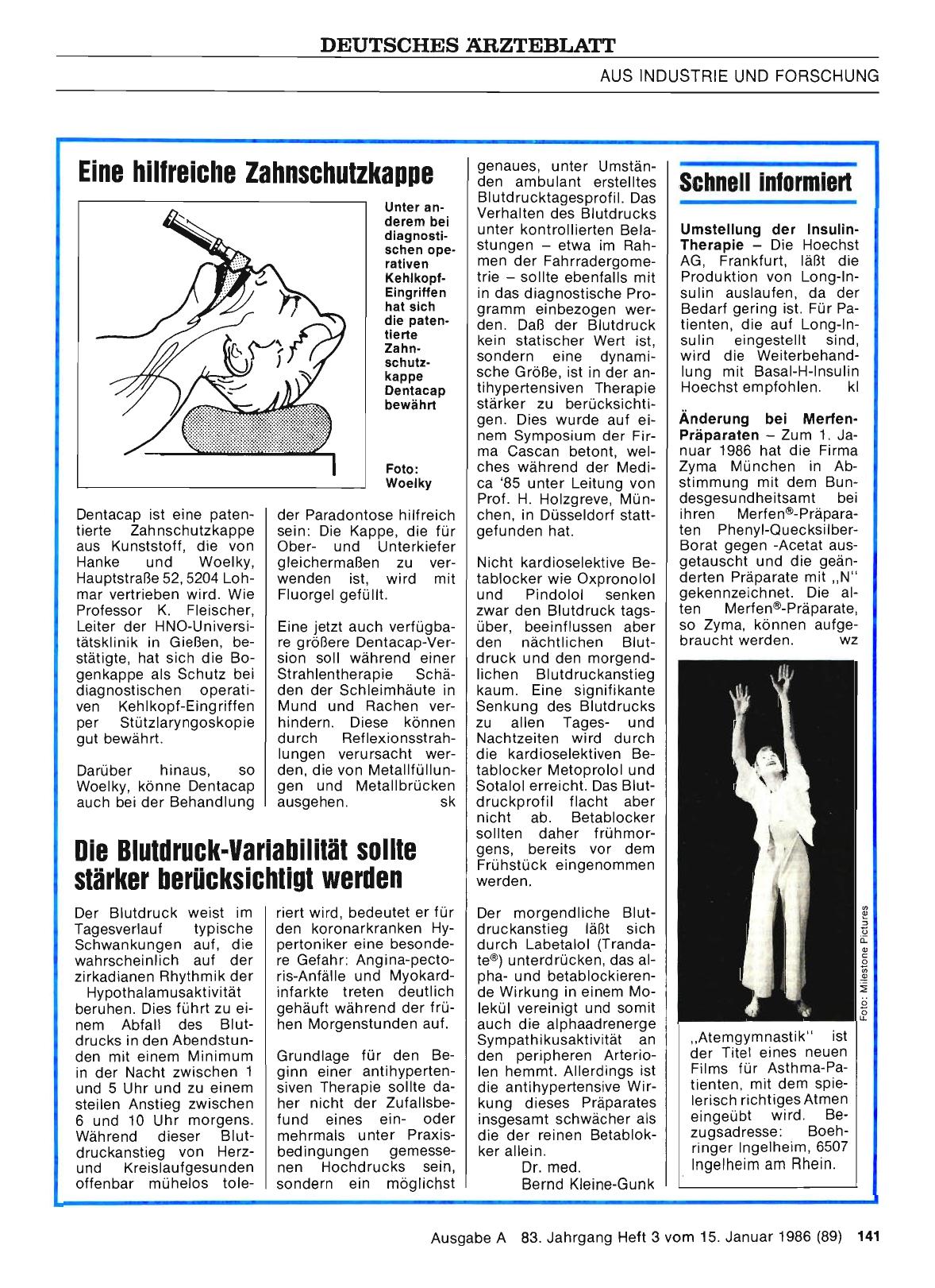 Vorschauseite 1: Eine hilfreiche Zahnschutzkappe