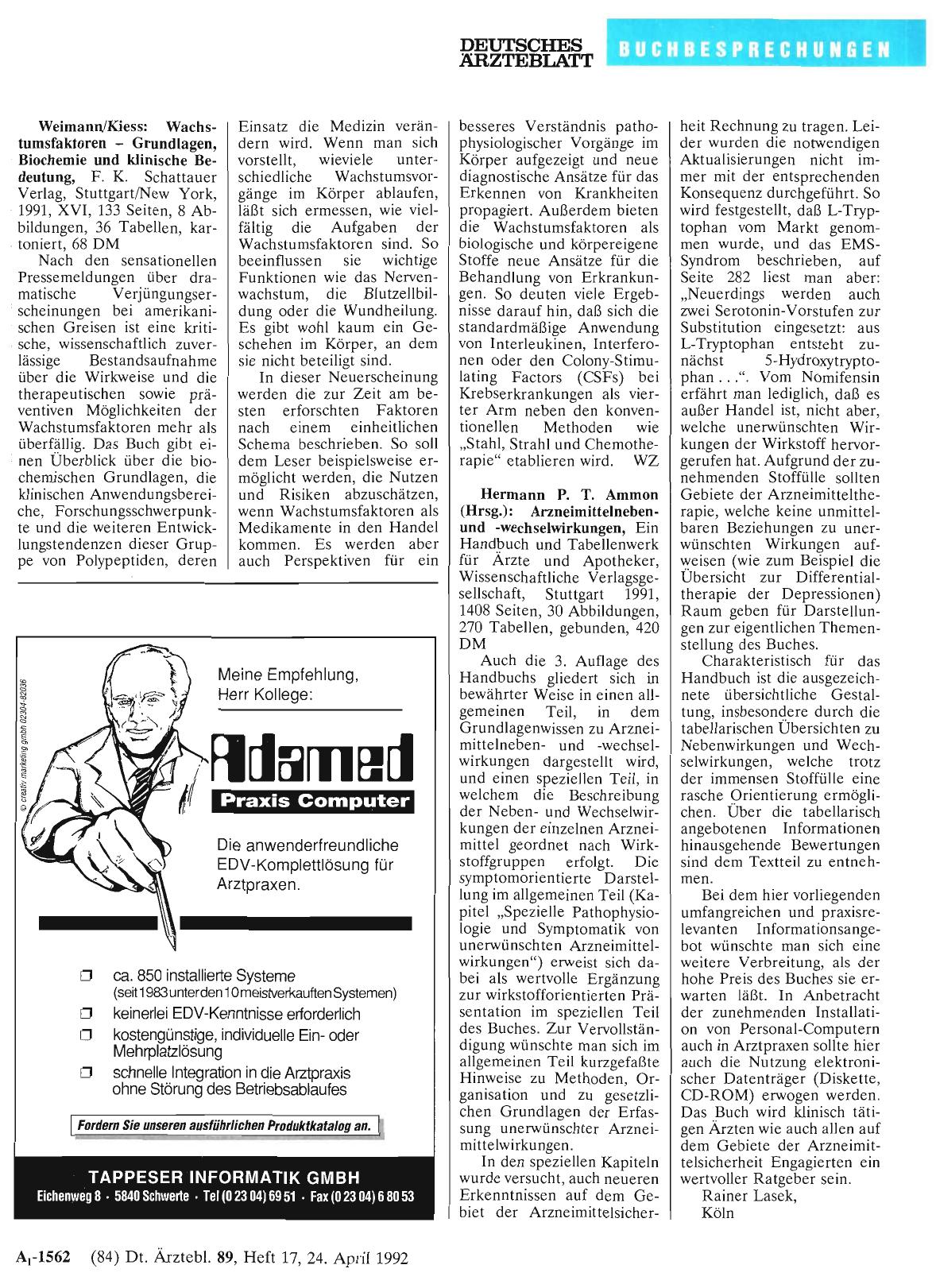 Vorschauseite 1: Weimann/Kiess: Wachstumsfaktoren — Grundlagen, Biochemie und klinische Bedeutung