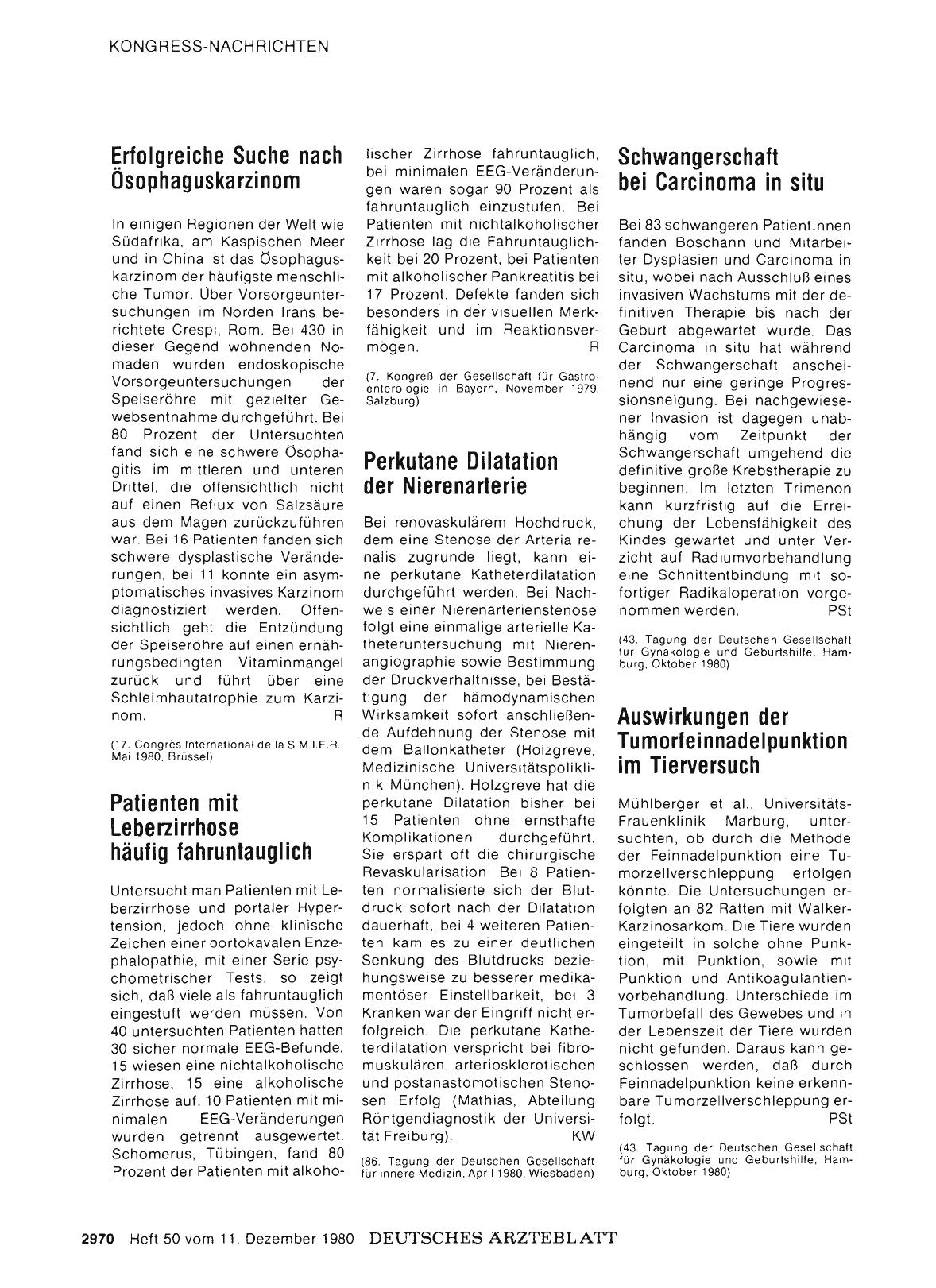 Vorschauseite 1: Schwangerschaft bei Carcinoma in situ