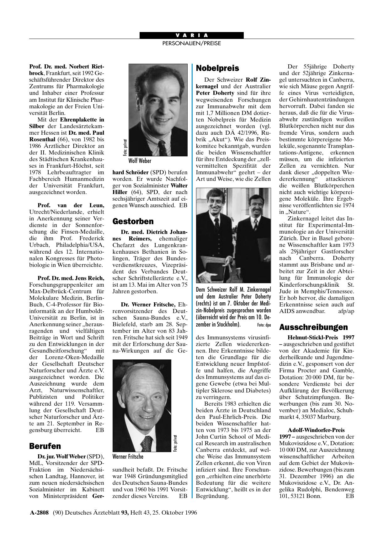 Vorschauseite 1: Berufen