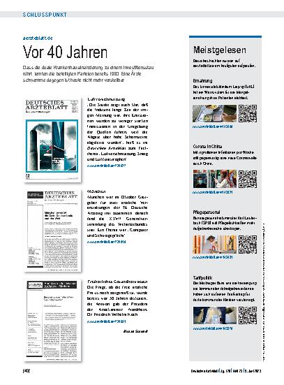 Vorschauseite 1: Meistgelesen