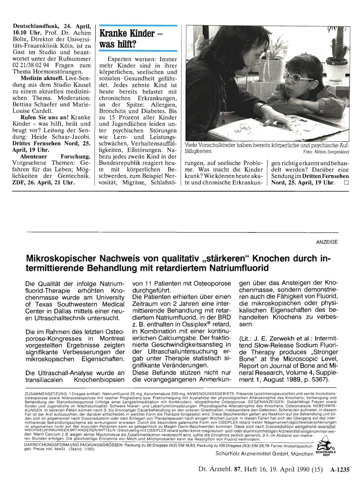 Vorschauseite 1: Kranke Kinder — was hilft?