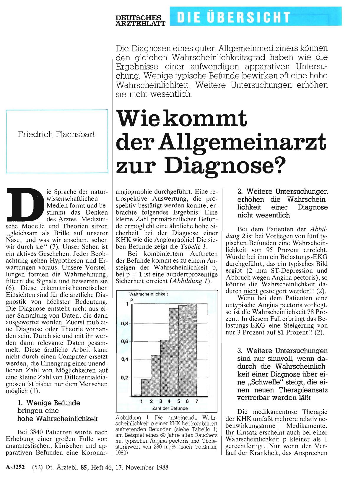 Vorschauseite 1: Wie kommt der Allgemeinarzt zur Diagnose?