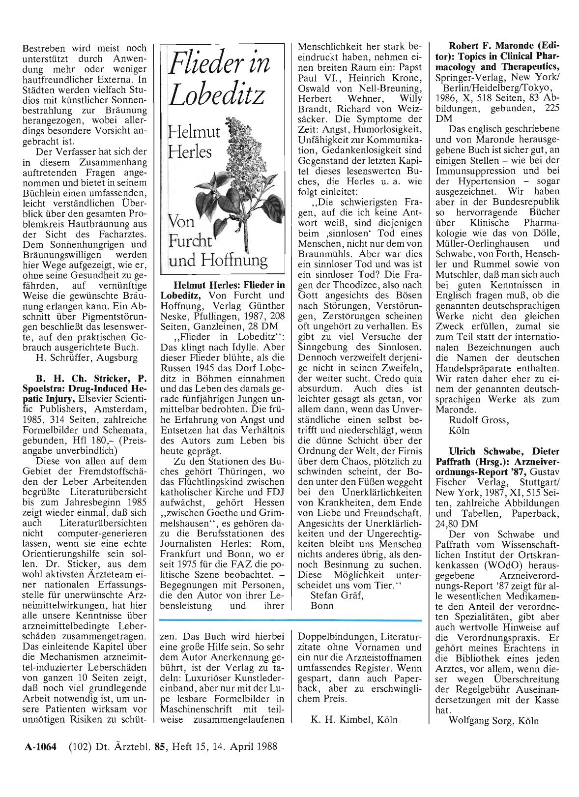 Vorschauseite 1: Ulrich Schwabe, Dieter Paffrath (Hrsg. ): Arzneiverordnungs-Report '87