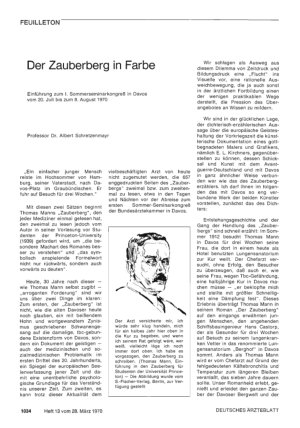 Vorschauseite 1: Der Zauberberg in Farbe
