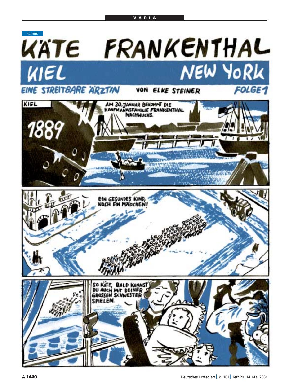 Vorschauseite 1: Käte Frankenthal