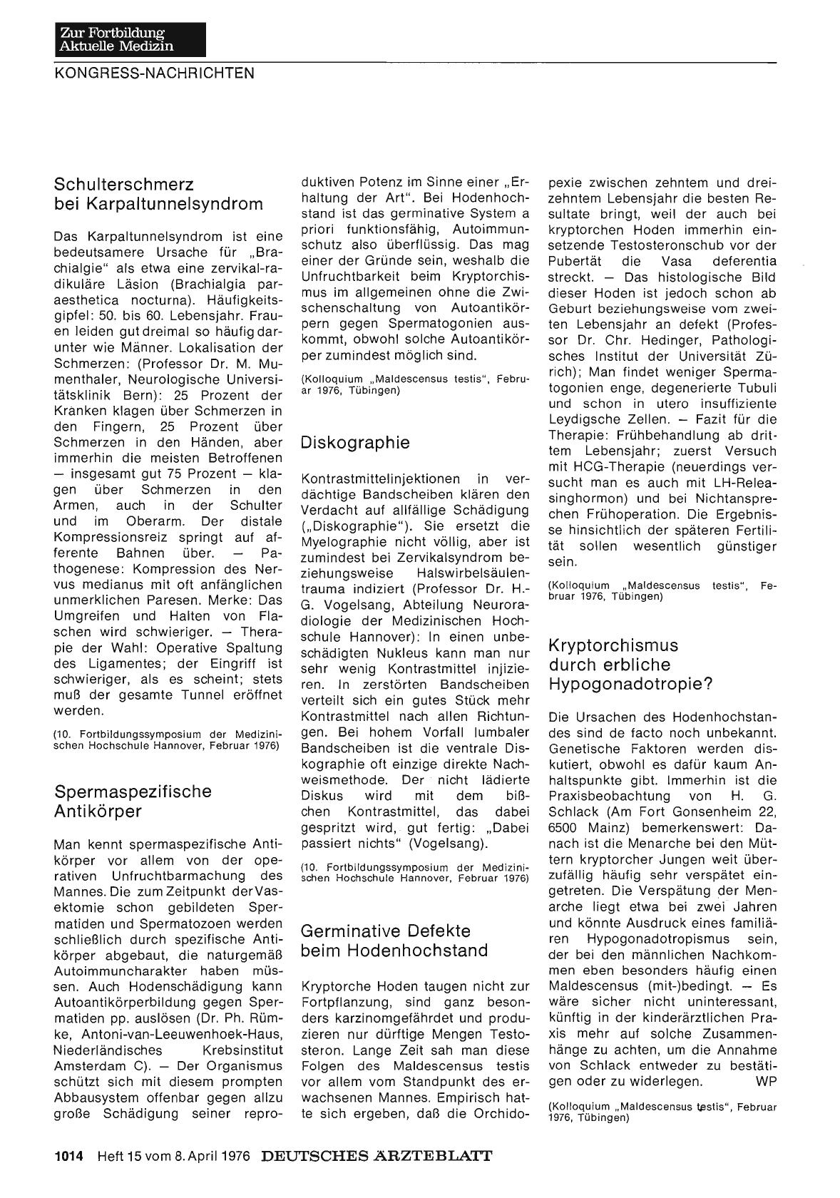 Vorschauseite 1: Schulterschmerz bei Karpaltunnelsyndrom