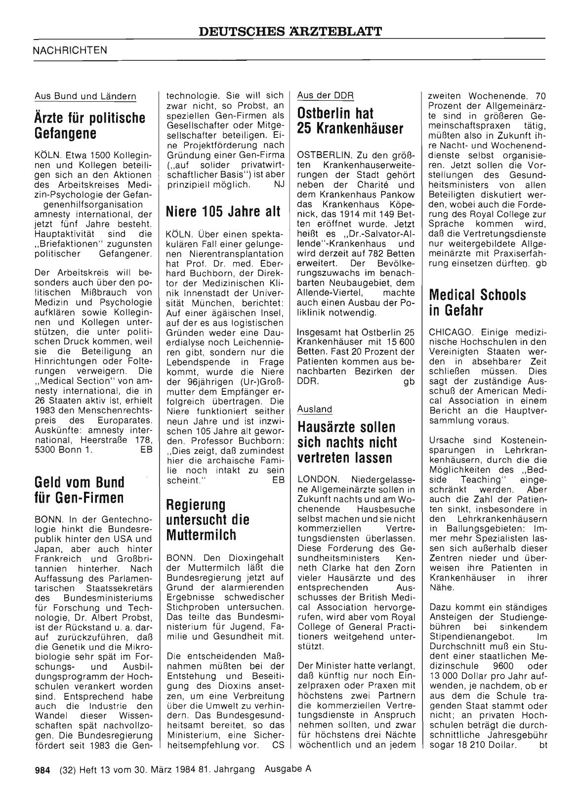 Vorschauseite 1: Regierung untersucht die Muttermilch