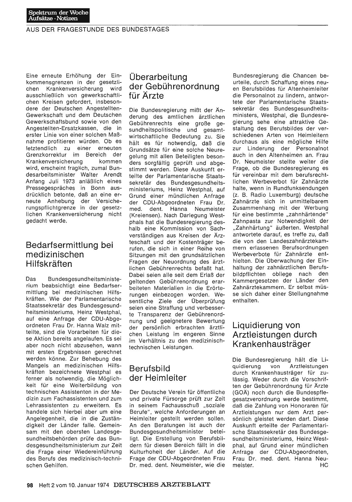 Vorschauseite 1: Berufsbild der Heimleiter
