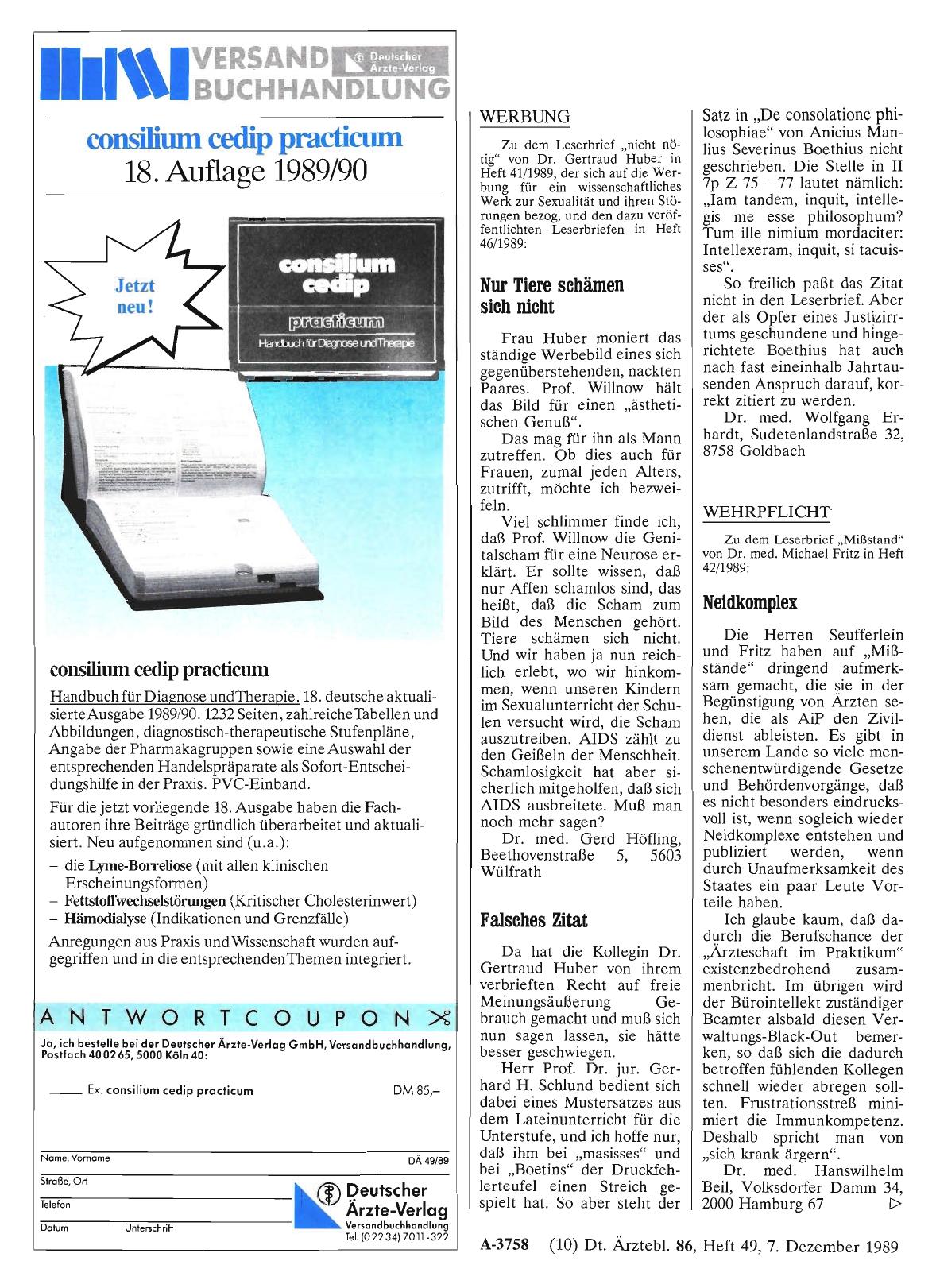 Vorschauseite 1: WERBUNG: Falsches Zitat