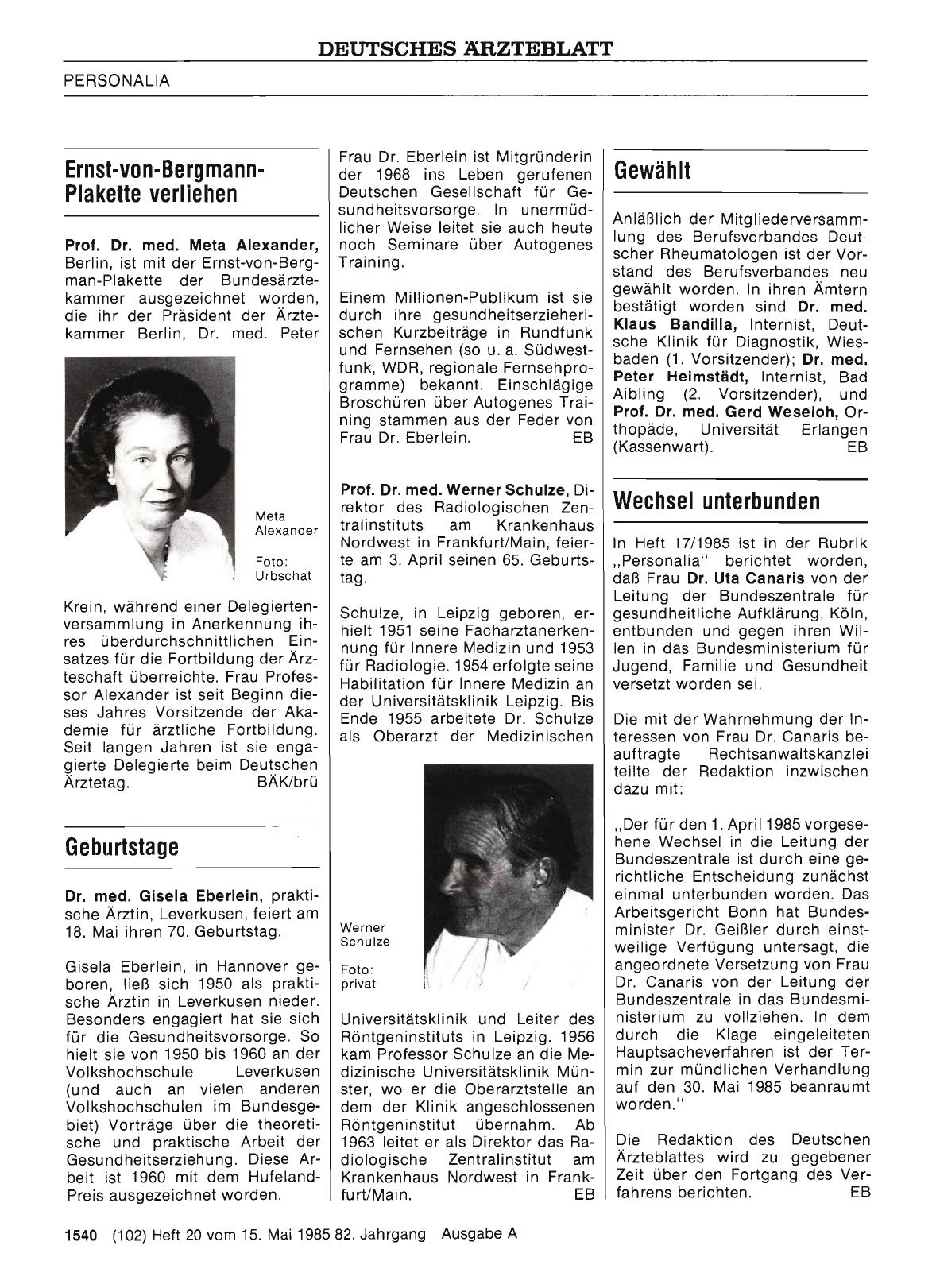 Vorschauseite 1: Gewählt