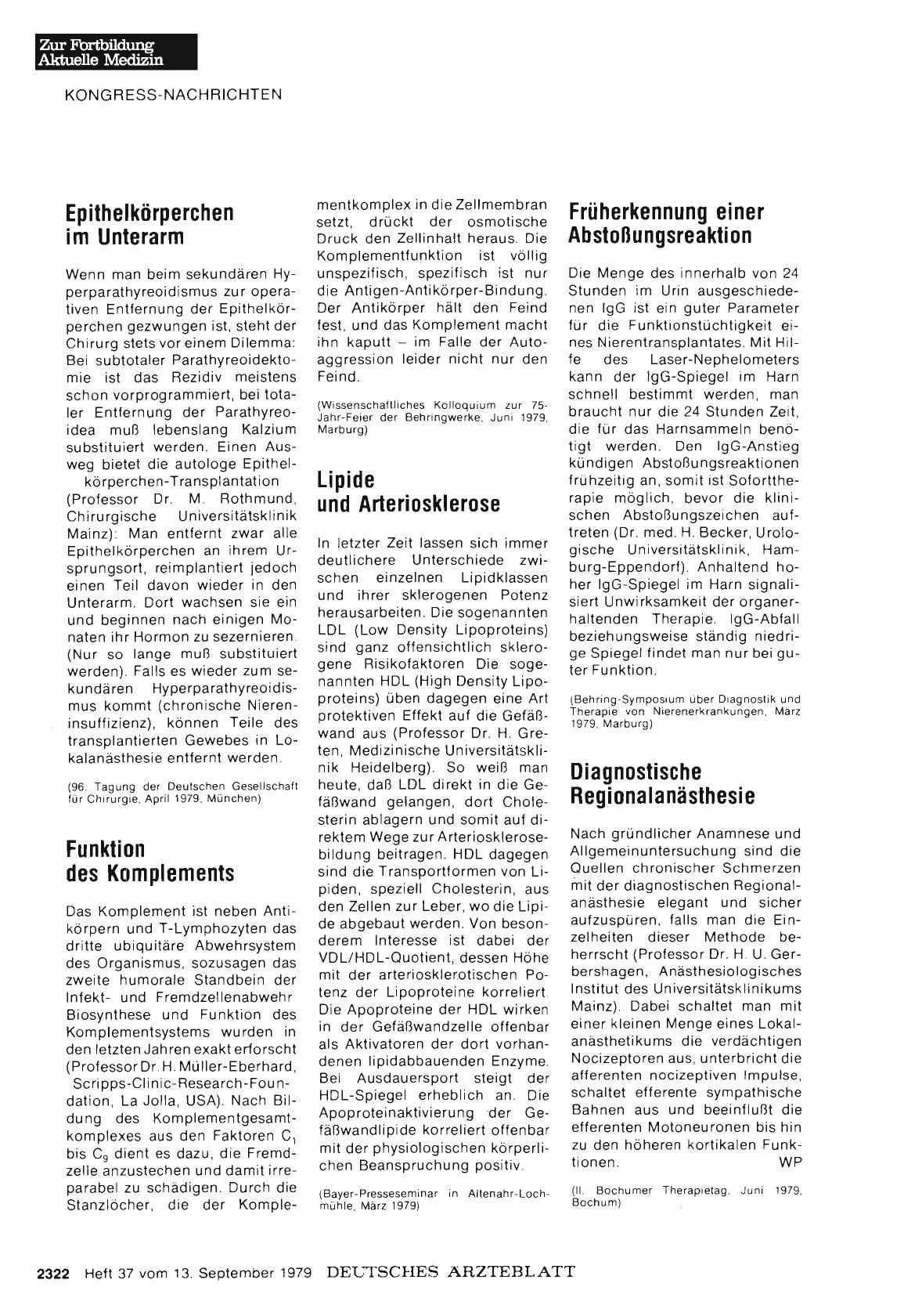 Vorschauseite 1: Diagnostische Regionalanästhesie