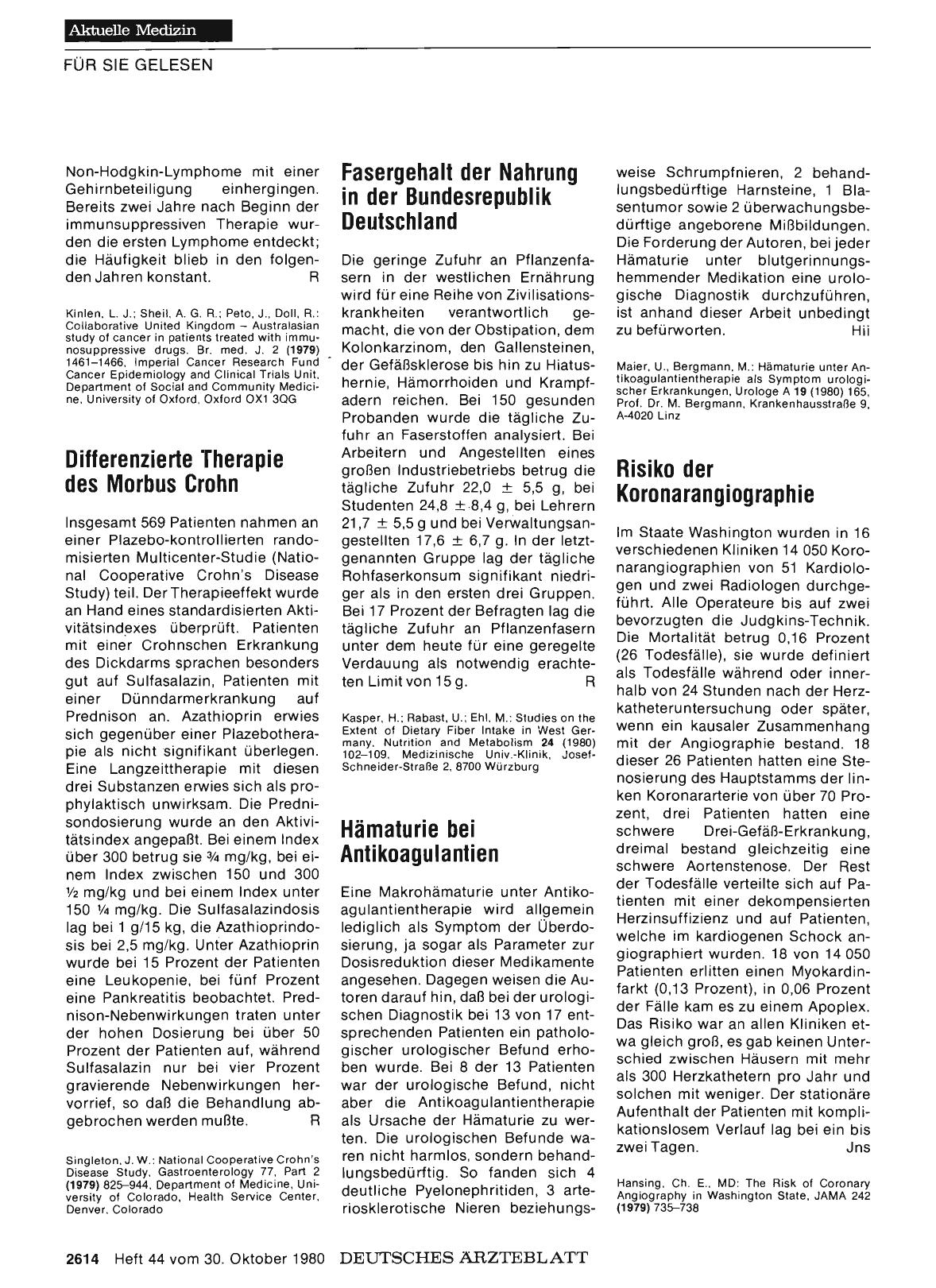 Vorschauseite 1: Hämaturie bei Antikoagulantien