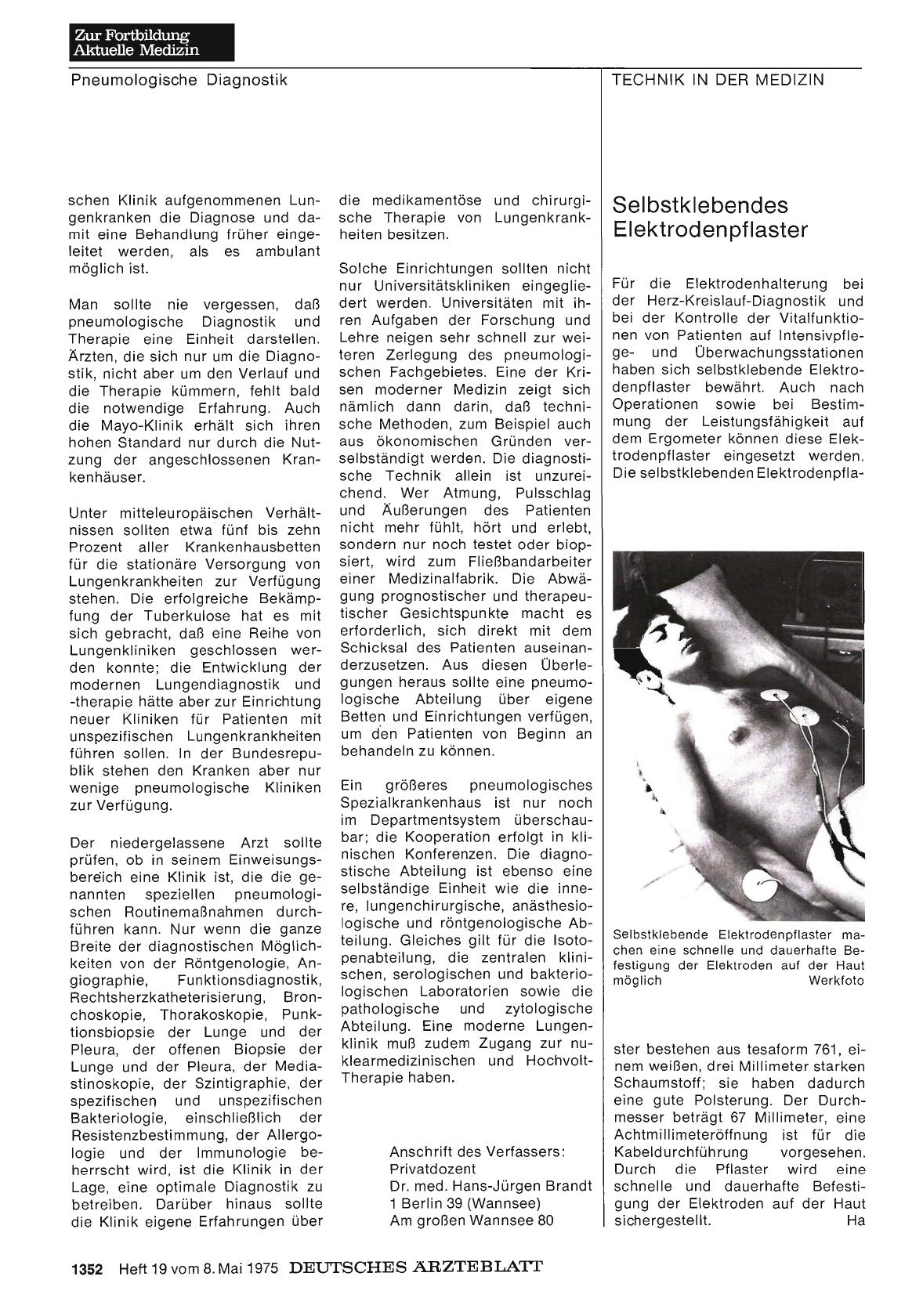 Vorschauseite 1: Selbstklebendes Elektrodenpflaster