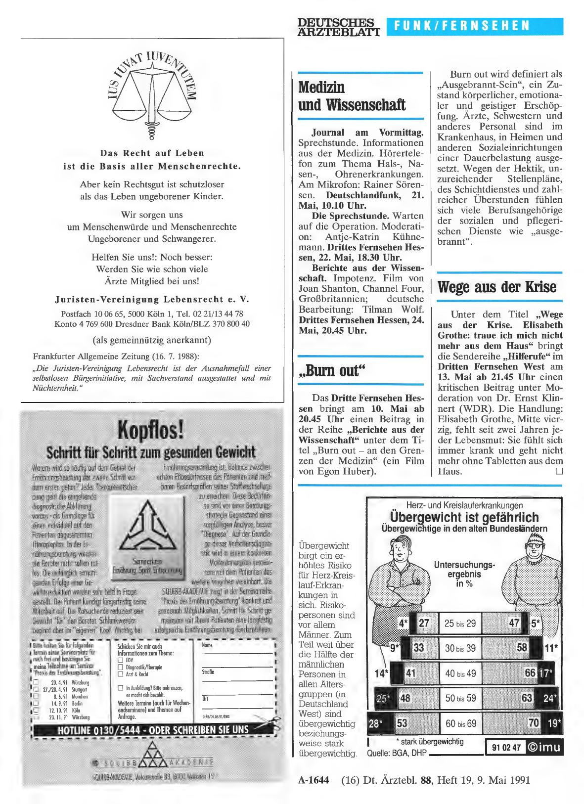Vorschauseite 1: Medizin und Wissenschaft