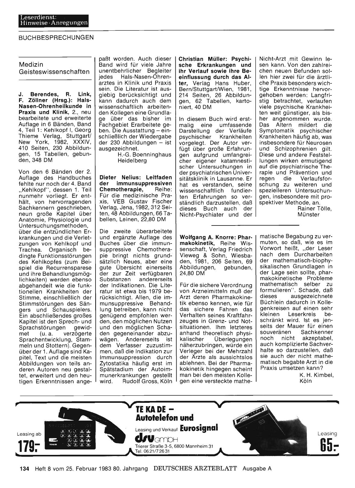 Vorschauseite 1: Medizin — Geisteswissenschaften