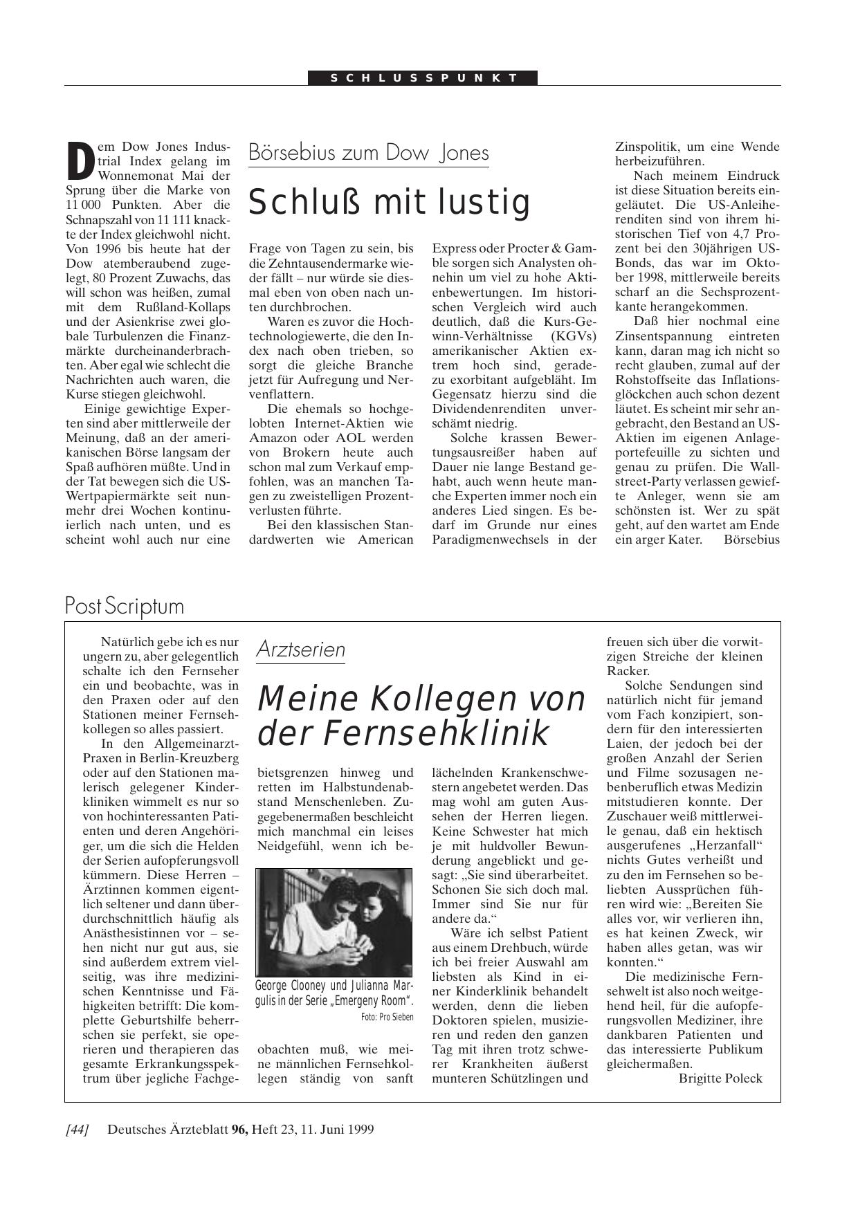 Vorschauseite 1: Arztserien: Meine Kollegen von der Fernsehklinik