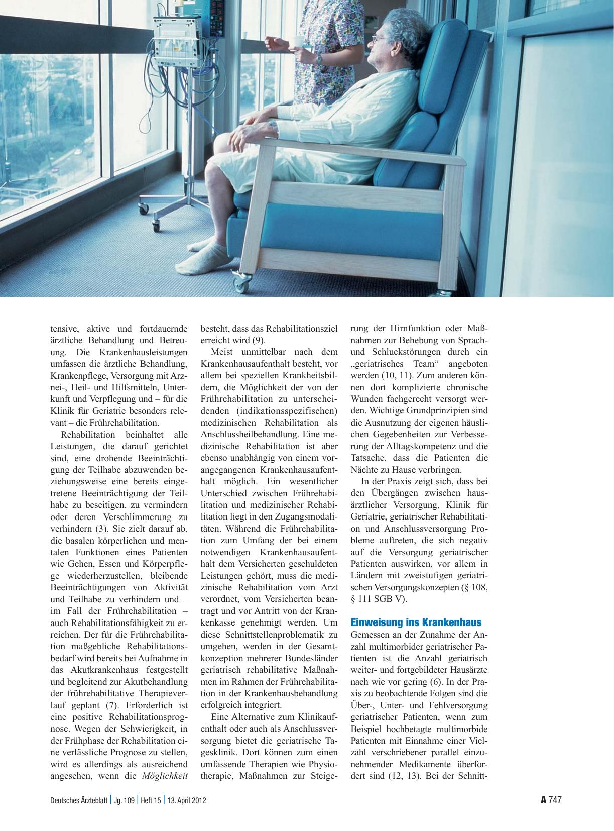 Vorschauseite 2: Geriatrie: Vermeidung des Drehtüreffekts