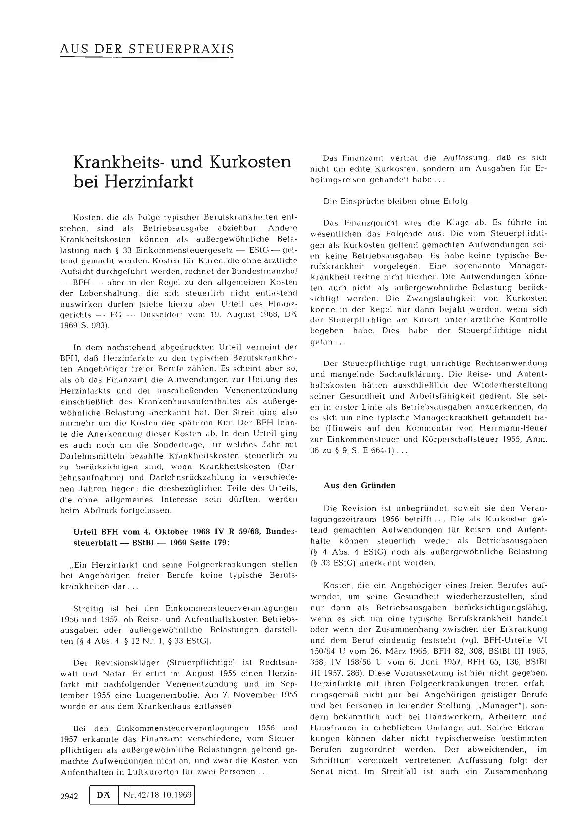 Vorschauseite 1: Krankheitsund Kurkosten bei Herzinfarkt