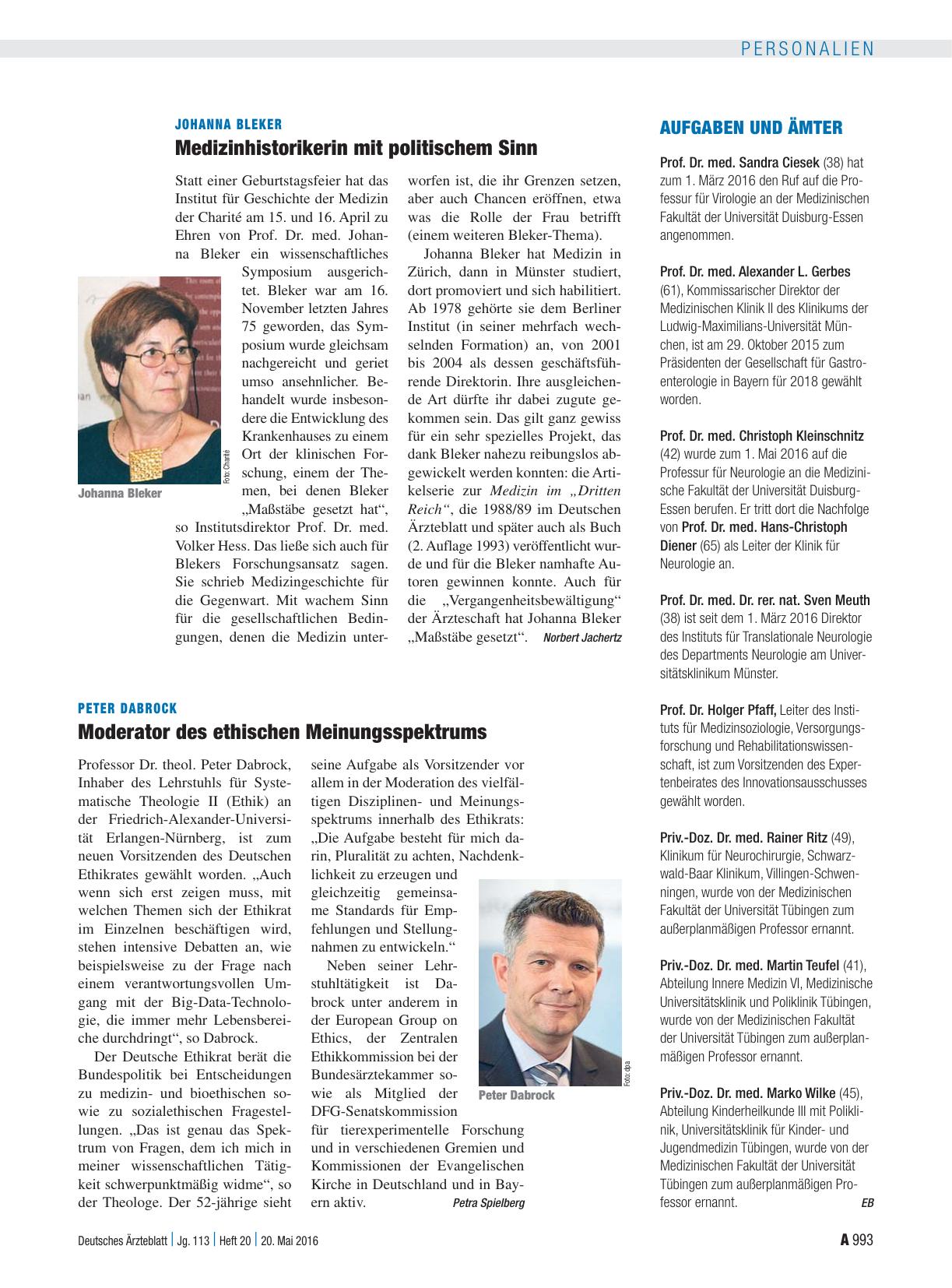 Vorschauseite 1: Aufgaben und Ämter