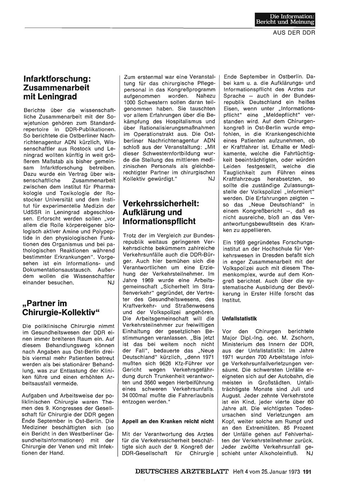Vorschauseite 1: Verkehrssicherheit: Aufklärung und Informationspflicht