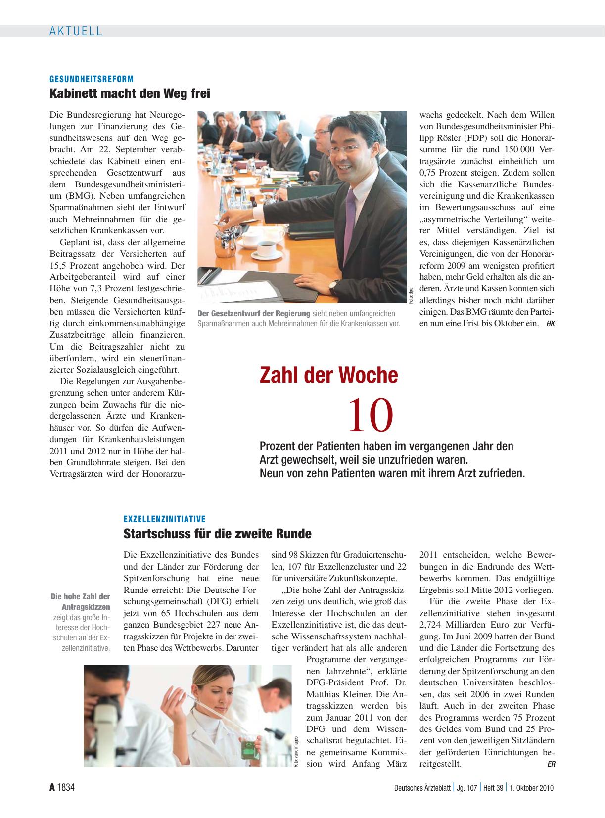 Vorschauseite 1: Zahl der Woche 10