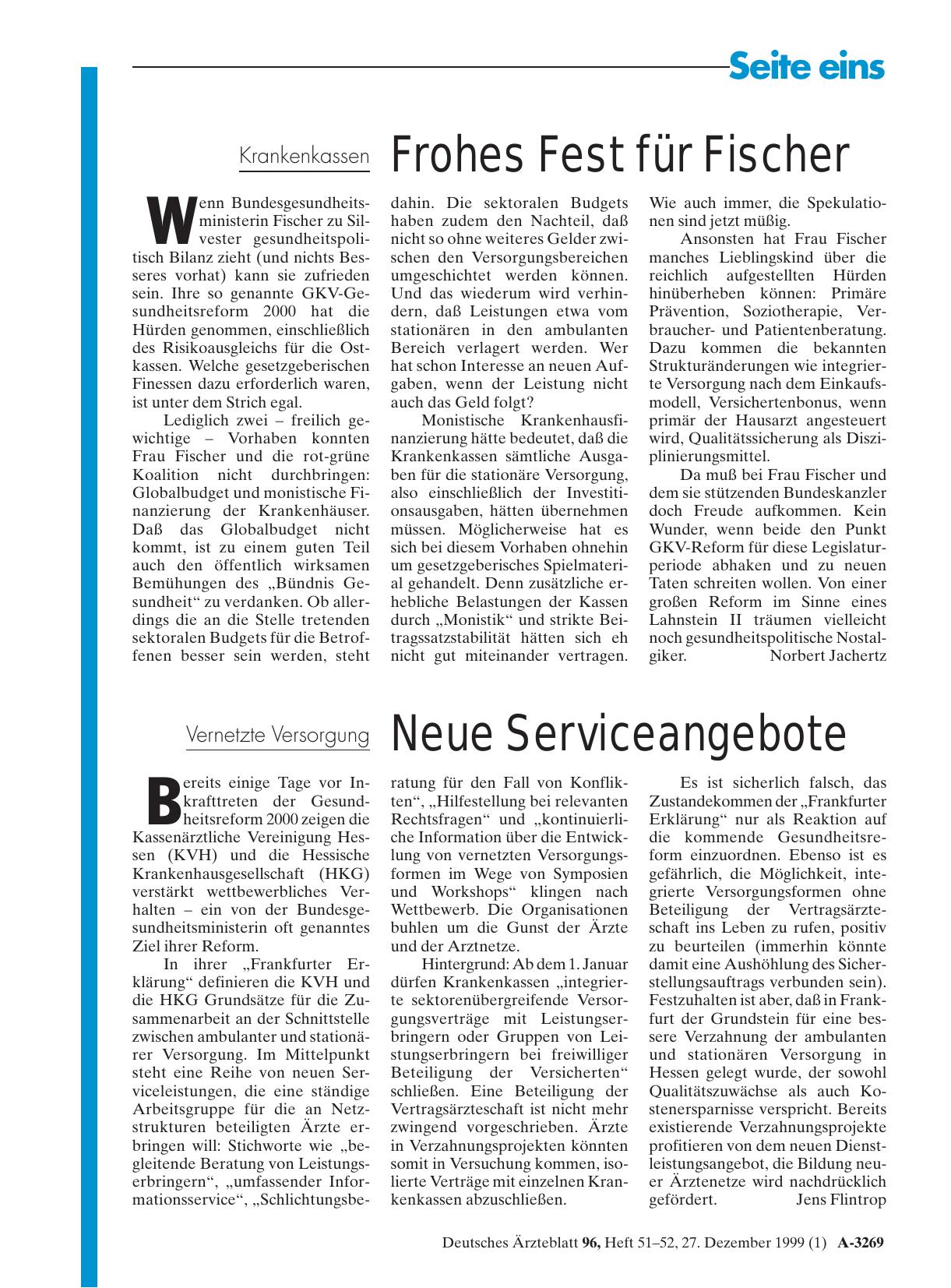 Vorschauseite 1: Vernetzte Versorgung: Neue Serviceangebote