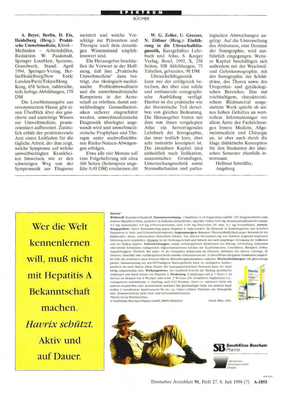 Vorschauseite 1: Praktische Umweltmedizin