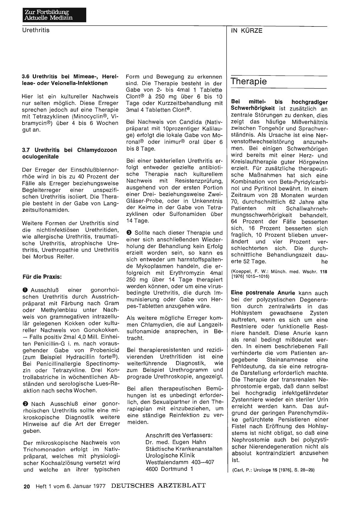 Vorschauseite 1: Therapie