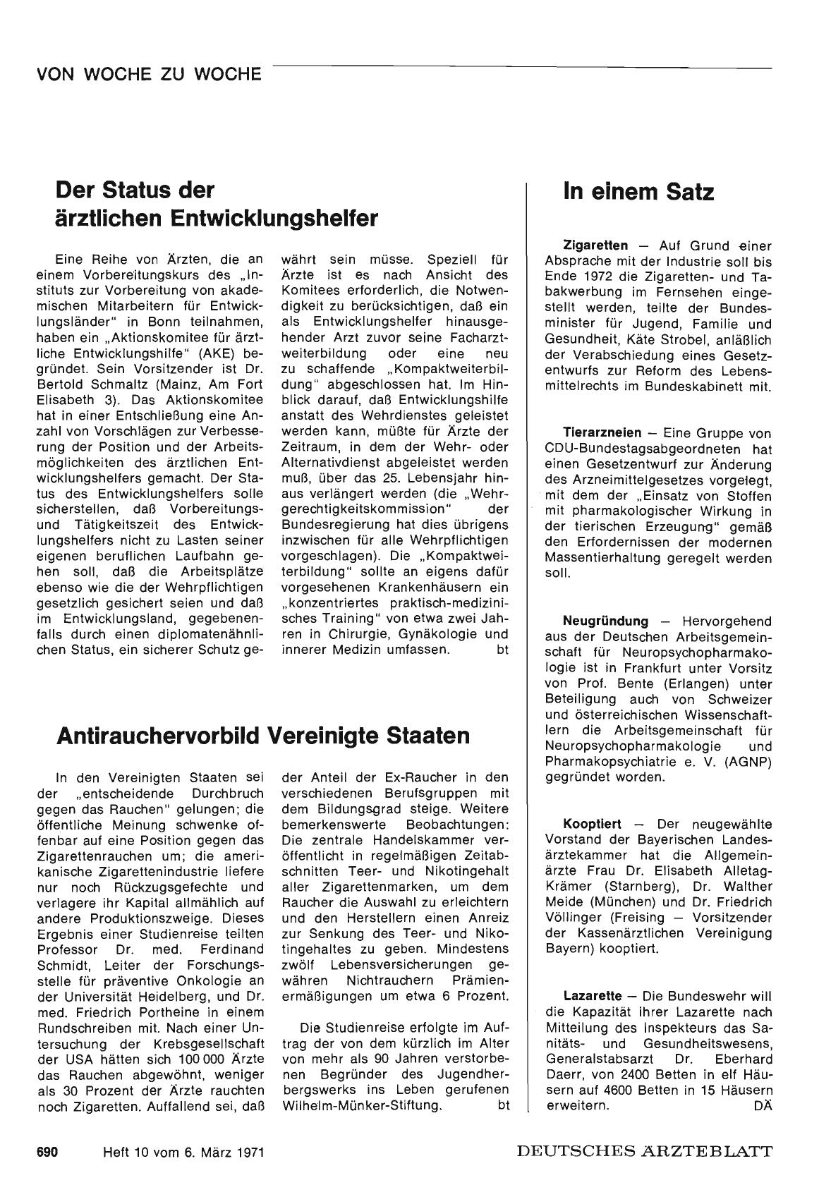 Vorschauseite 1: Antirauchervorbild Vereinigte Staaten