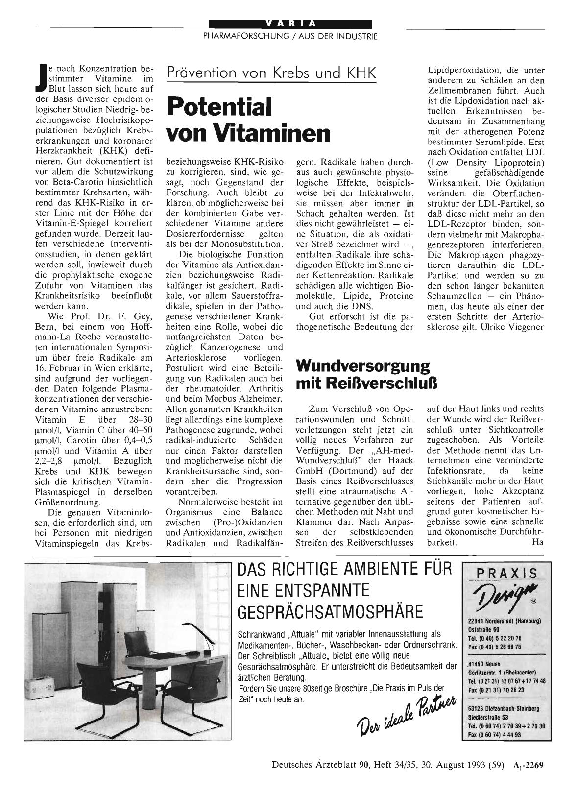 Vorschauseite 1: Wundversorgung mit Reißverschluß